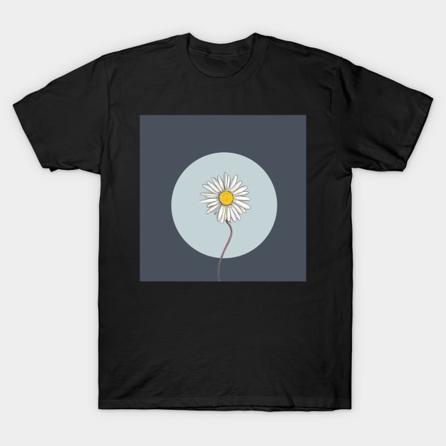 Daisy flower T-Shirt by viovi